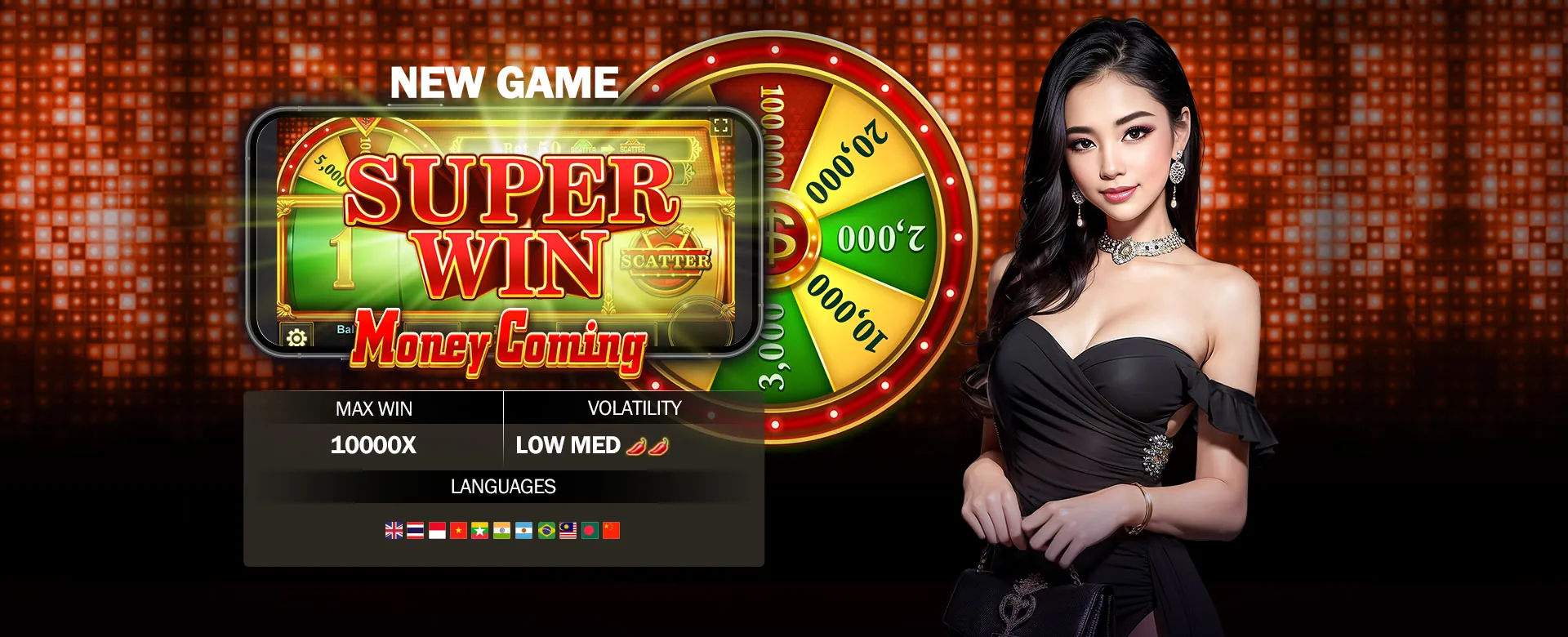 DAILYJILI Roulette table with golden chips and a spinning wheel